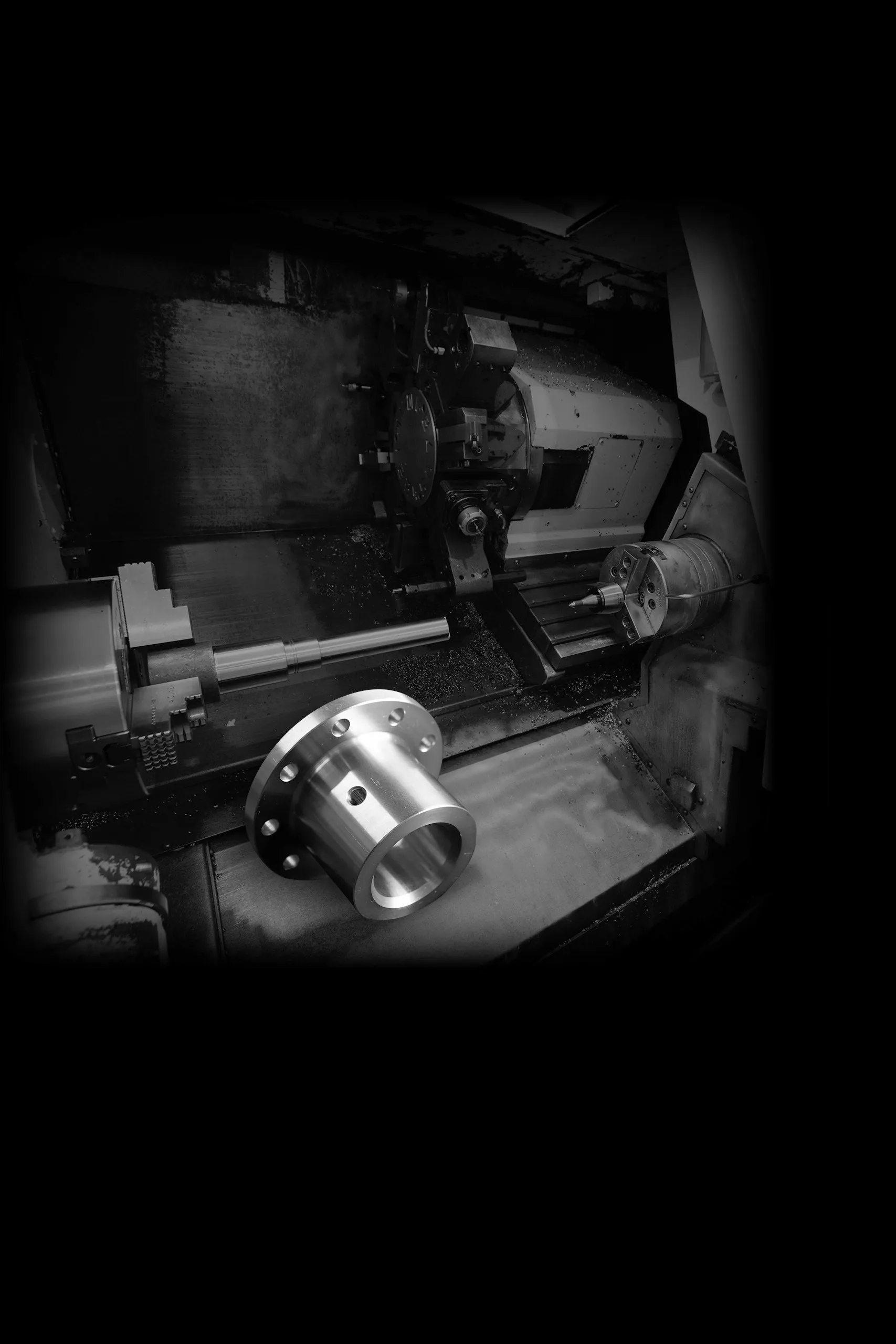 Mazak  dans l’atelier Blaxes